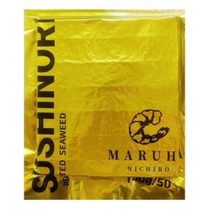 Alga Sushinori Maruha Nichiro 140g com 50 Folhas