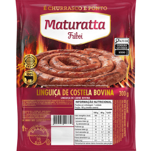 Linguiça de Costela Bovina Maturatta Friboi 300g