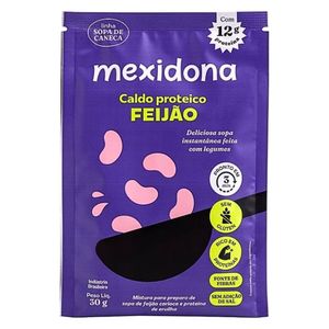 Caldo Proteico de Feijão Sem Glúten Mexidona 30g