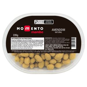 Amendoim Natural Momento Mambo 220g