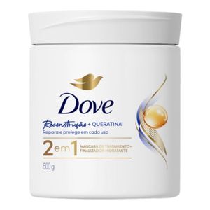 Máscara de Tratamento Reconstrução + Queratina Dove 500ml