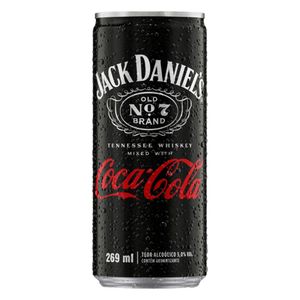 Bebida Mista Whiskey com Coca-Cola Jack Daniel's 269ml