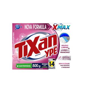 Lava-Roupas Pó Concentrado Maciez Ypê Tixan 800g