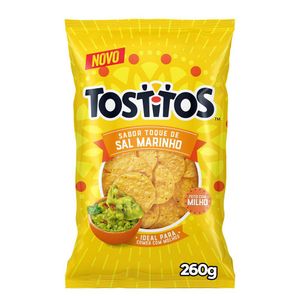 Salgadinho de Milho com Toque de Sal Marinho Tostitos 260g