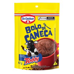 Mistura para Bolo de Caneca Toddy & Dr. Oetker 67g