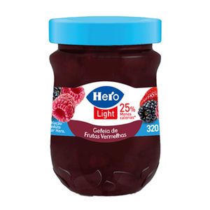 Geleia de Frutas Vermelhas Light Hero 320g