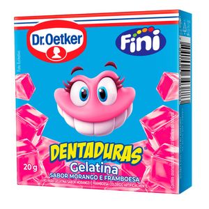Gelatina Fini Dentaduras & Dr. Oetker 20g
