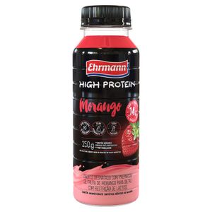 Iogurte de Morango 14g de Proteínas High Protein Ehrmann 250g