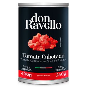 Tomate Pelado em Cubos Don Ravello 240g