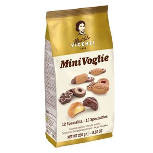 Biscoito Italiano Mini Voglie Sortidos Matilde Vicenzi 250g