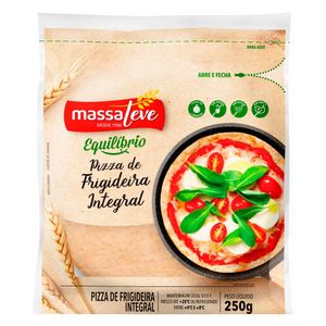 Massa Pizza de Frigideira Integral Massa Leve 250g