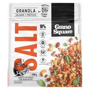 Granola Tomate Defumado com Manjericão Grano Square 200g