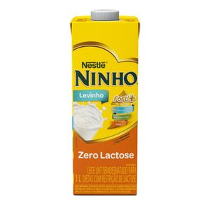 Leite Semidesnatado UHT Zero Lactose Levinho Forti+ Ninho 1L