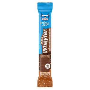 Barra de Proteína Chocolate com Avelã Choco Wheyfer +Mu 25g