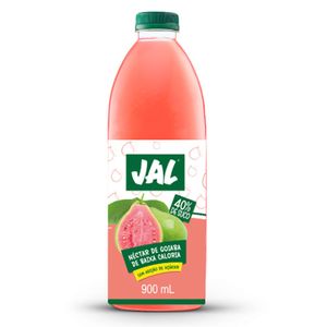 Néctar de Goiaba Sem Adição de Açúcar Jal 900ml