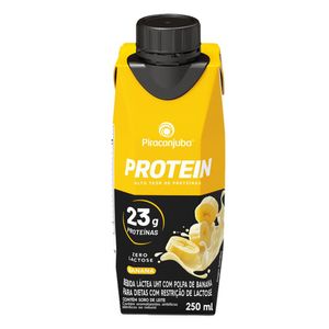 Bebida Whey de Banana Zero Lactose Piracanjuba 250ml