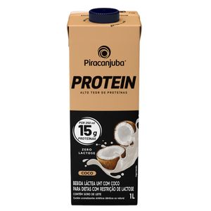 Bebida Láctea Sabor Coco Whey 15g de Proteína Piracanjuba 1L