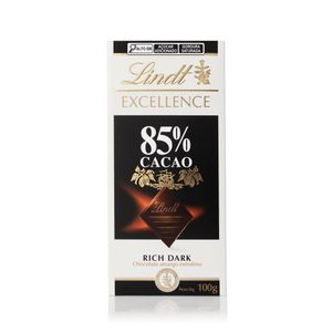 Chocolate em Barra 85% Dark Excellence Lindt 100g