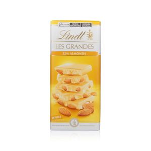Chocolate Barra Branco e Amêndoas Lindt Les Grandes 150g
