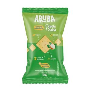 Biscoito Salgado de Cebola e Salsa Sem Glúten Aruba 50g