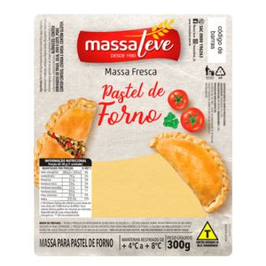 Massa Pastel de Forno Massa Leve 300g