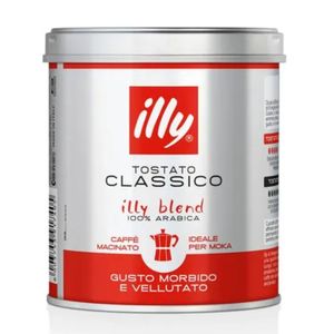 Café Torrado e Moído Espresso Illy Lata 125g