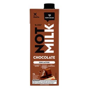 Bebida Vegetal de Chocolate Zero lactose Not Milk 1L