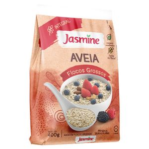 Aveia em Flocos Grossos Integral Jasmine 400g