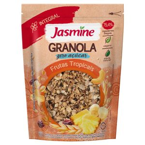 Granola Integral Frutas Tropicais Zero Açúcar Jasmine 250g