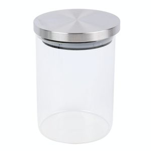 Pote Borossilicato com Tampa Inox 700ml