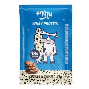 Whey Protein em Sachê Cookies'n Cream +Mu 31g