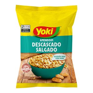 Amendoim Descascado Salgado Yoki 110g