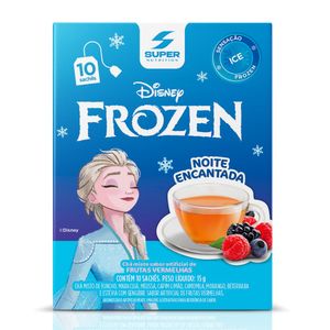Chá de Frutas Vermelhas Frozen Super Nutrition 15g com 10 Sachês