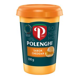 Requeijão Cremoso Cheddar Polenghi 200g