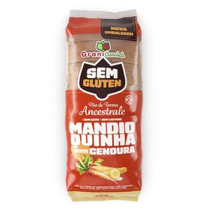 Pão de Forma Mandioquinha com Cenoura Sem Glúten Grani Amici 420g