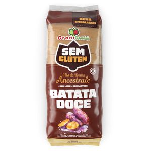 Pão de Forma Batata Doce Sem Glúten Grani Amici 420g