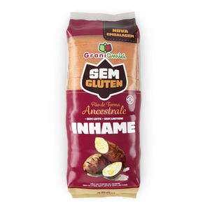Pão de Forma Inhame Sem Glúten Grani Amici 420g