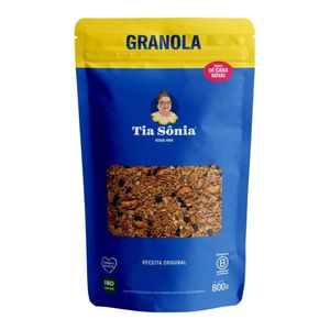 Granola Tradicional Tia Sônia Pacote 800g