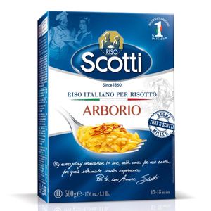 Arroz Arborio Scotti 500g
