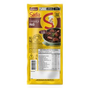 Linguiça Tipo Paio Sadia 370g