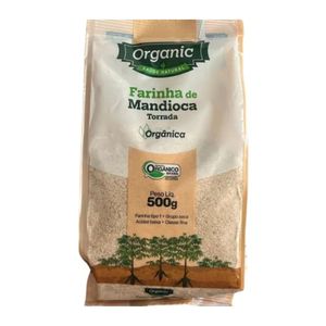 Farinha de Mandioca Orgânica Torrada Organic 500g