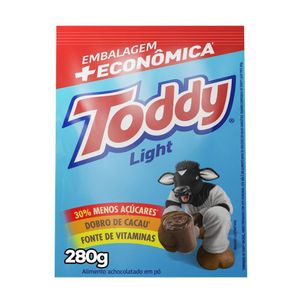 Achocolatado em Pó Light Toddy Sachê 280g