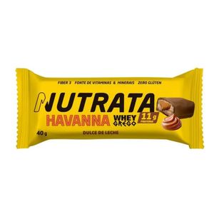 Barra de Proteína Whey Grego Sabor Doce de Leite 40g
