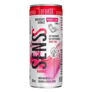 Suplemento Alimentar Líquido de Morango e Lichia Euforia Senss 269ml