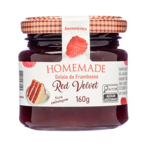 Geleia de Framboesa Red Velvet Homemade 160g