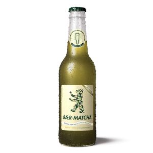 Chá Gaseificado Misto Baer Matcha Long Neck 350ml