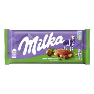 Chocolate Whole Hazelnut Milka 95g