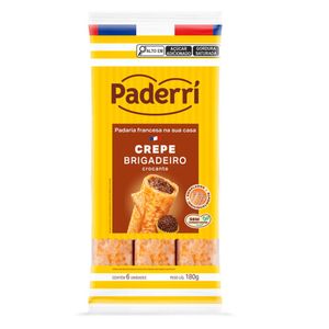 Crepe de Brigadeiro Paderrí 180g com 6 Unidades