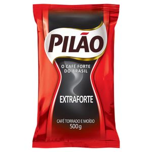 Café Torrado e Moído Extra Forte Pilão 500g