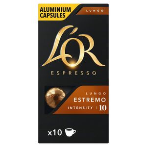Cápsula de Café Espresso Lungo Estremo L'or 52g com 10 Unidades